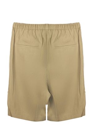 Lightweight beige viscose Bermuda shorts MAURO GRIFONI | G6AB0044ABU14G